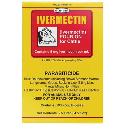 Ivermectin Pour On for Cattle-1 liter