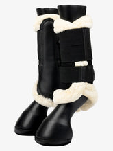Load image into Gallery viewer, Lemieux Fleece Edged Mesh Brushing Boots