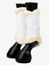 Load image into Gallery viewer, Lemieux Fleece Edged Mesh Brushing Boots
