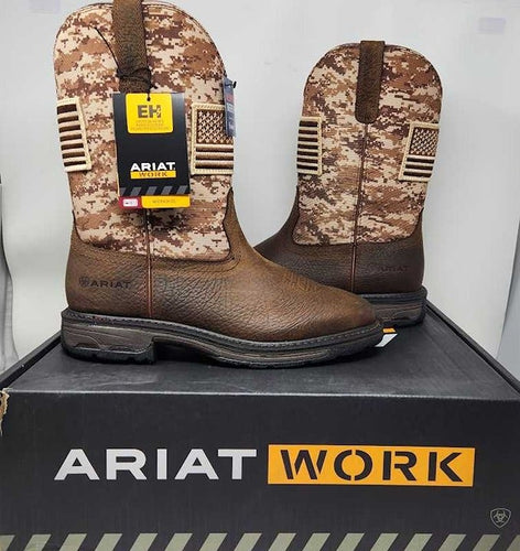 Ariat Men's Workhog Patriot Earth