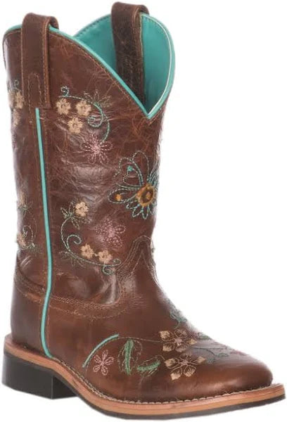 Smoky Mountain Floralie Kid's Western Boot