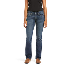 Load image into Gallery viewer, Ariat REAL Mid Rise Ivy Stackable Straight Leg Jean