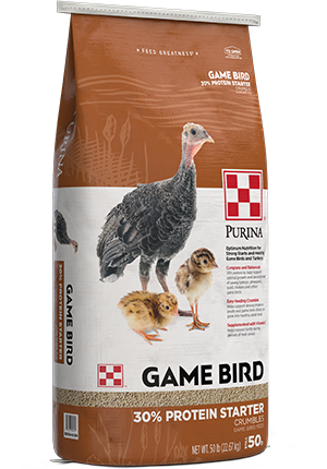Purina® Game Bird 30% Protein Starter Crumble