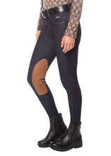 Load image into Gallery viewer, Kerrits Stretch Denim Knee Patch Breech