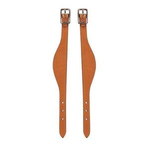 Bridle Leather Fender Hobbles with Flare