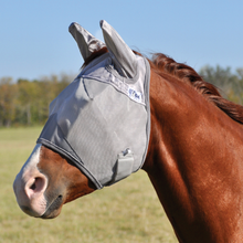 Load image into Gallery viewer, Crusader Fly Mask with Standard Ears