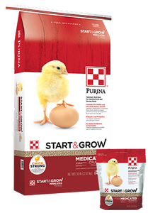 Purina® Start & Grow® Medicated Chick Starter