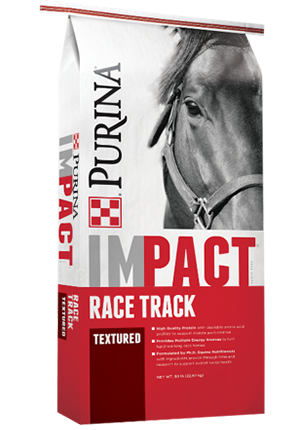Purina® Impact® Race Track 12-8 Textured Horse Feed