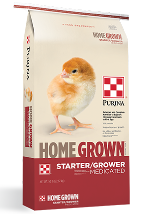 Purina® Home Grown® Chick Starter/Grower Medicated