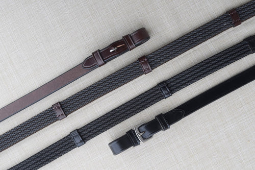 Red Barn Special Grip Reins with Stops