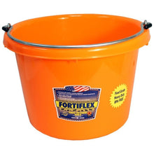 Load image into Gallery viewer, Fortiflex 8 Quart Round Utility Pail